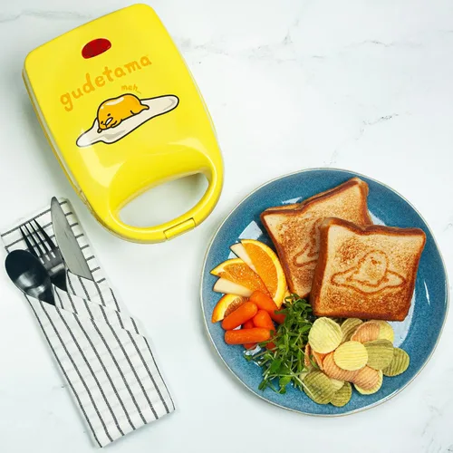 Vista 15 de Uncanny Brands Disney Lilo and Stitch Sandwichera Individual - Pequeño Electrodoméstico de Cocina