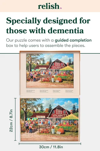 Vista 6 de Relish Rompecabezas de 63 piezas para personas con Alzheimer/Demencia