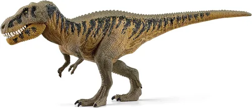 Vista 3 de Schleich Dinosaurios – Juguetes de dinosaurio realistas grandes para niños y niñas – Figura de juguete de tarbosaurio con mandíbula móvil – A partir