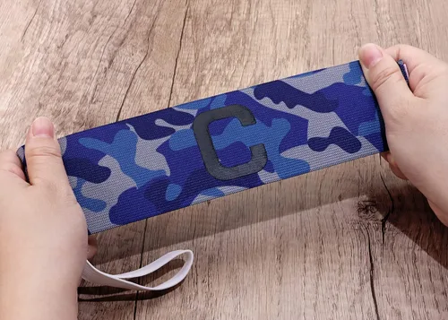Vista 4 de ONLYKXY Captain Armbands 6x37CM/2.36x14.56 pulgadas Ajustable Líder Brazalete para Fútbol Baloncesto Voleibol Escuela Equipo Competición Entrenador