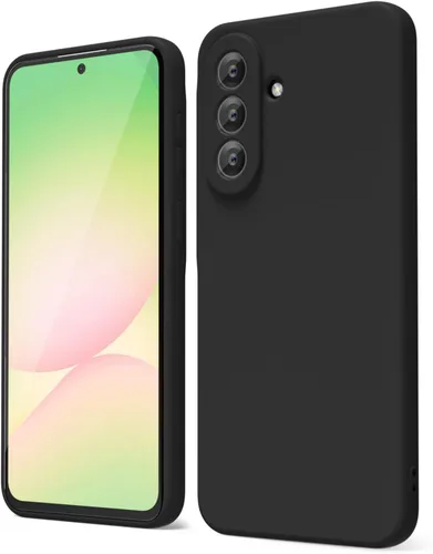 Vista 264 de oakxco Funda para teléfono Samsung Galaxy A12 con agarre de silicona líquida, linda delgada fina suave cubierta de gel de goma TPU lisa para mujeres