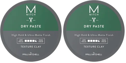 Vista 8 de MITCH Paul Mitchell - Pasta seca con textura de arcilla para hombres, alta sujeción, acabado ultra mate, para todo tipo de cabello