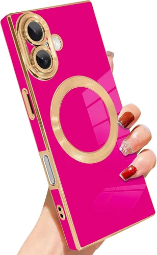 Vista 82 de SAKUULO - Funda magnética rectangular de lujo para iPhone 12 Pro Max, color negro