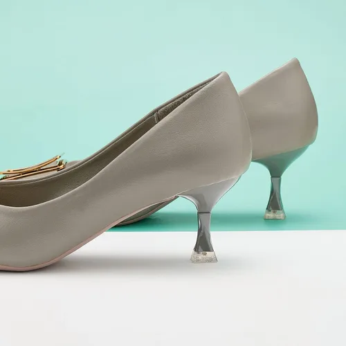 Vista 5 de C.Paravano Tacones bajos para mujer I Zapatos de tacón para mujer I Zapatos de tacón para mujer I Tacones bajos para mujer I Tacones cortos I