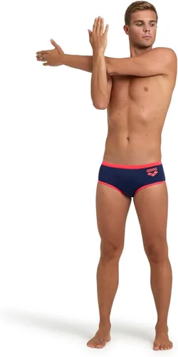 Vista 5 de Arena Calzoncillos de baño con logotipo grande para hombre