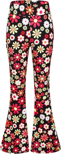 Vista 2 de Z-Shop Conjunto de accesorios para disfraz hippie de Halloween de los años 60 y 70 para mujer