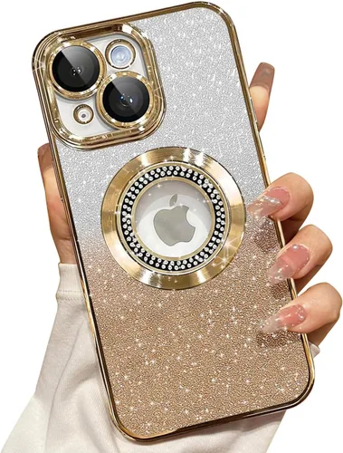 Vista 74 de Misscase Funda magnética con purpurina para iPhone 11 compatible con MagSafe, protección completa, delgada, a prueba de golpes, antiarañazos
