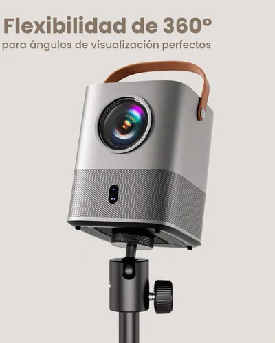 Vista 3 de KraftGeek Soporte de Proyector Portátil para Exterior, Soporte Trípode de Proyector Ajustable de 32" para Noche de Cine en Casa y al Aire Libre