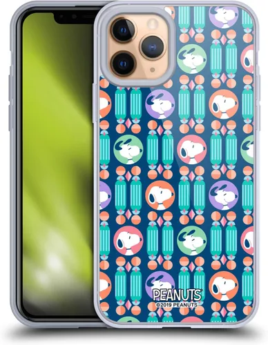 Vista 35 de Head Case Designs Snoopy Deco Dreams - Funda de gel suave con licencia oficial de Peanuts Blue Pattern compatible con Apple iPhone 7 Plus/iPhone 8