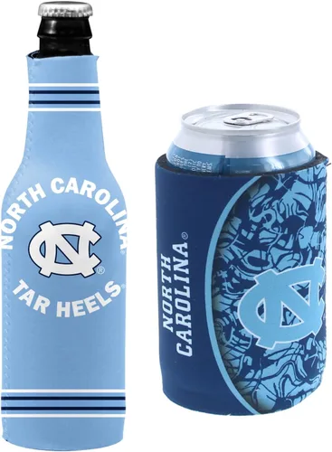 Vista 58 de College Team Color Logo Can & Bottle Holder Insulator Beverage Cooler Set