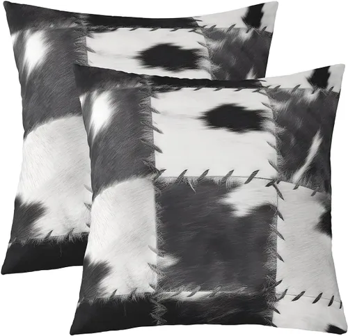 Vista 24 de Erosebridal Juego de 2 fundas de almohada rústicas con diseño de oso, de 16x16 pulgadas, fundas de almohada de cuadrícula de búfalo, fundas