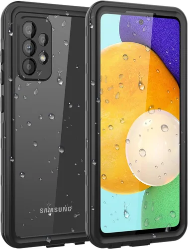Vista 11 de Funda impermeable para Samsung Galaxy A14 5G, protector de pantalla integrado, cuerpo completo de 360°, resistente a prueba de golpes, a prueba