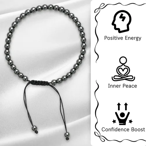 Vista 162 de Amazing Gemstone Crystal Anklet Ankle Bracelets for Women - Waterproof Beaded Healing Crystal Anklets, Plus Size Chakra Gemstone Bead Anklet