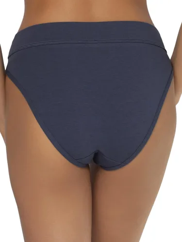 Vista 4 de Smart & Sexy Tanga de pierna alta de algodón cómodo para mujer, paquete de 2