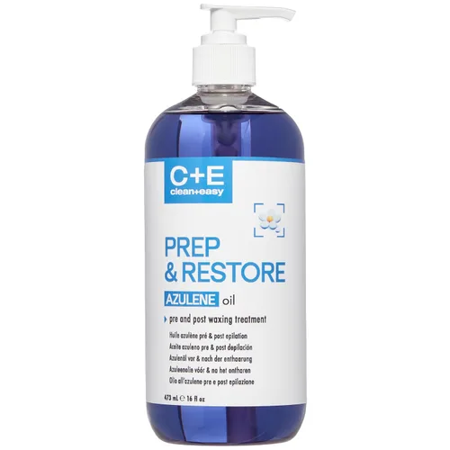 Vista 6 de Clean + Easy Aceite de azuleno - Tratamiento posterior a la depilación para pieles sensibles, alivia la irritación y elimina los residuos de cera