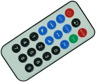 Vista 2 de Control remoto para Nobsound BT-298A BT-308A BT-308B BT-309A BT-309B y Sunbuck AV-501BT AV-299 AV-298BT 326BT AV-MP326BT AV-580USB/BT Amplificador