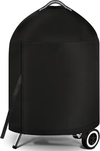 Vista 18 de iCOVER - Cubierta de parrilla de 17 pulgadas, resistente al agua, 600D, de lona de poliéster 600D, fundas diseñadas para Blackstone