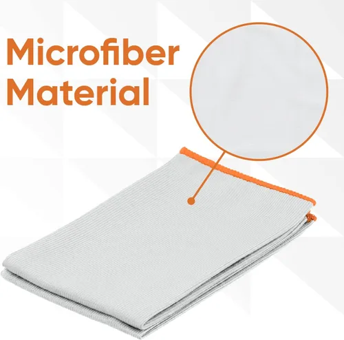 Vista 3 de Superio Vidrio de microfibra, espejo, paño de limpieza de ventana para parabrisas de automóvil, lentes de pantalla de TV, electrónica, microfibra