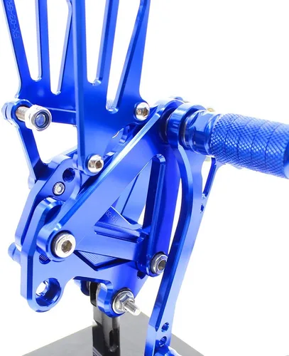 Vista 10 de Krace - Juego de reposapiés trasero para Kawasaki Ninja ZX6R ZX9R 1999-2002, ZZR600 2005-2008, reposapiés traseros, pedales de freno y cambio