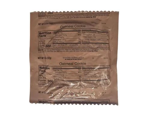 Vista 5 de Paquete de 12 postres MRE (paquete de 12 muestras de postres MRE)