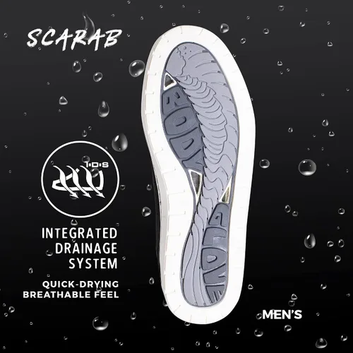Vista 5 de Body Glove Zapatos de agua escarabajos para hombre, zapatos casuales para barco, zapatos de agua, zapatos de pesca, zapatos de playa, zapatos