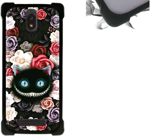 Vista 91 de jioeuinly Funda compatible con ZTE Blade X1 5G Phone Case PC Backplane + cubierta de silicona suave marco XSH