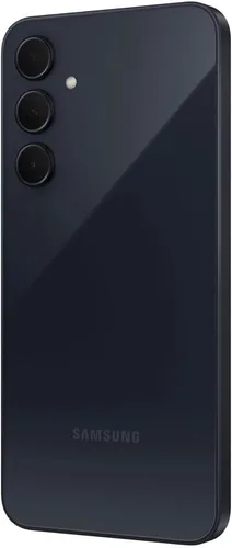 Vista 2 de Samsung Galaxy A35 5G, 128GB, azul marino - Desbloqueado (renovado)
