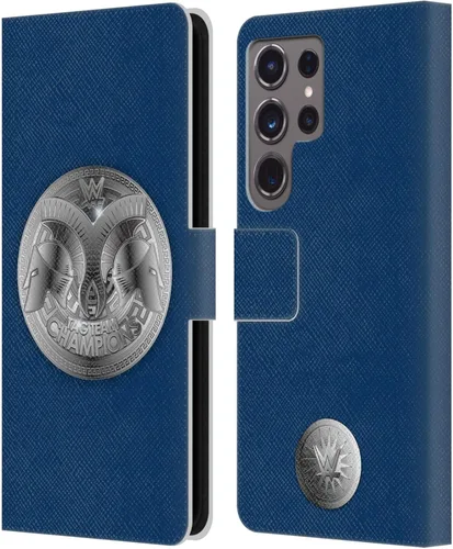 Vista 39 de Head Case Designs Officially Licensed WWE Cruiserweight Champion Title Belts Leather Wallet Case Compatible with Samsung Galaxy A07 4G Campeón