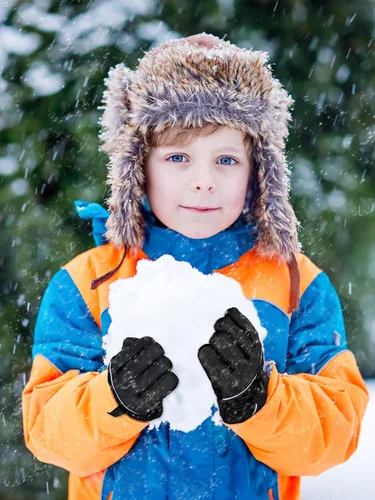 Vista 6 de SATINIOR 2 pares de guantes de nieve impermeables de invierno con aislamiento para hombres, mujeres, adultos y niños