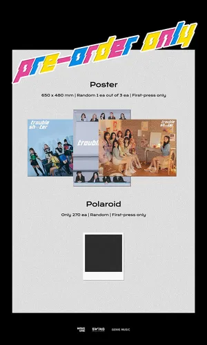 Vista 5 de KEP1ER TROUBLESHOOTER 3rd Mini Album ( K + MIDNIGHT + DAYDREAM - 3 Ver Full Set. ) K-POP SEALED