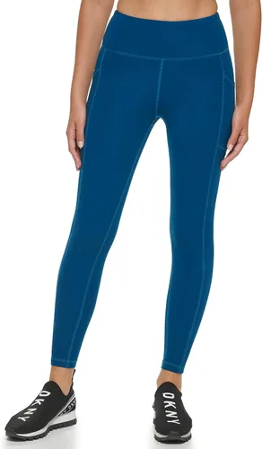 Vista 10 de DKNY Women's High Waisted Tummy Control Workout Leggings