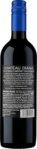 Vista 3 de Chateau Diana Cero - Alcohol eliminado California Cabernet Sauvignon