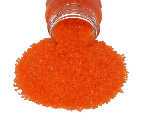 Vista 4 de Mystic Sprinkles Cristales de azúcar botella de 4.2 oz (ámbar - naranja)