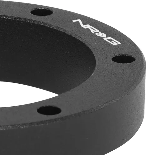 Vista 4 de NRG Innovations Volante semiuniversal 1/2" espaciador sin roscas, espaciador de extensión de cubo de aluminio 6061 con espacio de bocina, patrones