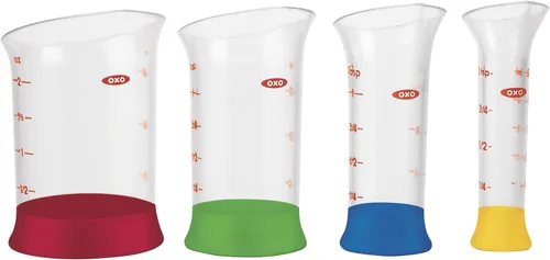 Vista 10 de OXO Good Grips - Juego de vasos medidores, 7 piezas, multicolor