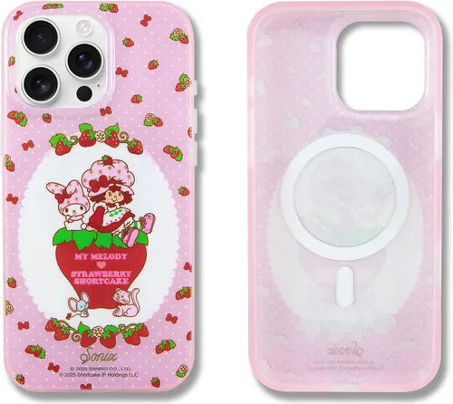 Vista 53 de Sonix x Barbie Funda para iPhone 15 Pro Compatible con MagSafe Probada para caídas de 10 pies Golden Hour