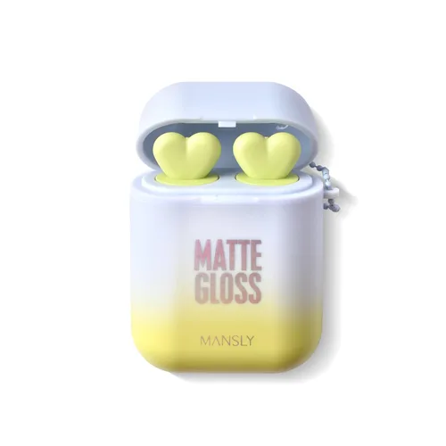 Vista 9 de Juego de 2 lápices labiales mate, juego de 2 unidades, impermeables, de larga duración, de terciopelo hidratante, para manchas de labios, base