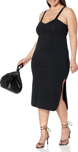 Vista 7 de The Drop Vestido tipo suéter midi Sylvia para mujer