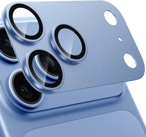 Vista 13 de WSKEN Protector de lente de cámara para iPhone 17 Pro, diseño de grado