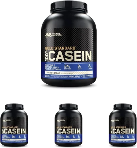Vista 18 de Proteína caseína 100% de Optimum Nutrition, 2730380, 1, 1 24g of 100% Micellar Casein Protein Per Serving, Slow Digesting, Helps Keep You Full