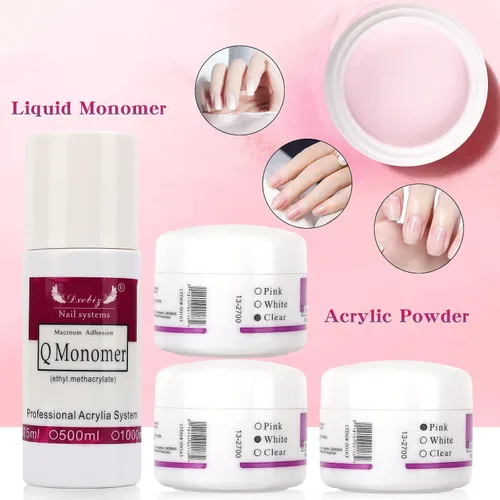 Vista 6 de Mano de práctica de uñas para uñas acrílicas, kits de entrenamiento de práctica de mano de uñas flexibles, mano de uñas postizas de goma