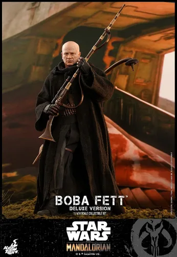 Vista 3 de Hot Toys 1:6 Boba Fett DX - El mandaloriano