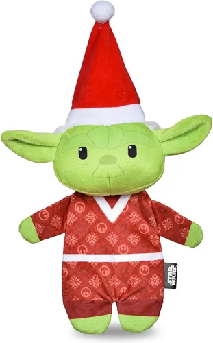 Vista 13 de Star Wars para Mascotas Figura de Peluche GROGU de 10" Calcetín Juguete Madriguera The Mandalorian Holiday Pet Products GROGU El Niño Juguete