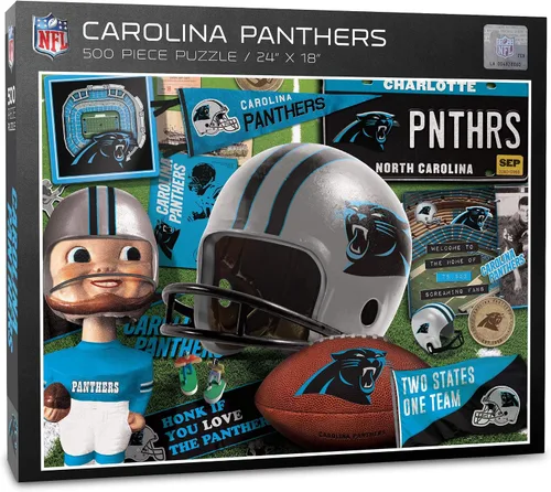 Vista 14 de YouTheFan - Rompecabezas serie retro NFL, 500 piezas