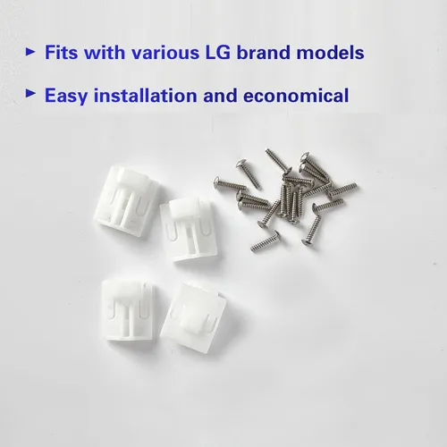Vista 2 de AAA30793431 Kit de accesorios de montaje de arandela para pedestal de lavadora y secadora LG (paquete de 1)