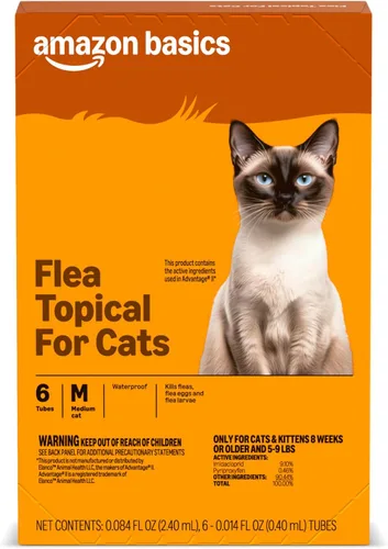 Vista 10 de Amazon Basics PrevenativeTratamiento tópico de pulgas para gatos medianos (5-9 libras), 4