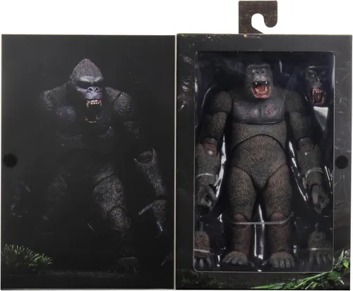 Vista 3 de NECA King Kong - Figura de acción a escala de 7 pulgadas - King Kong