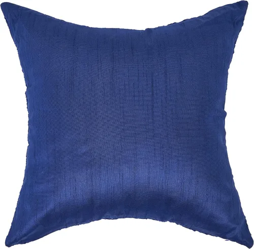 Vista 7 de Fundas de cojín decorativas azules pequeñas de 12 x 12 pulgadas, fundas de almohada bordadas con lentejuelas para sofá cama, paquete de 2 fundas
