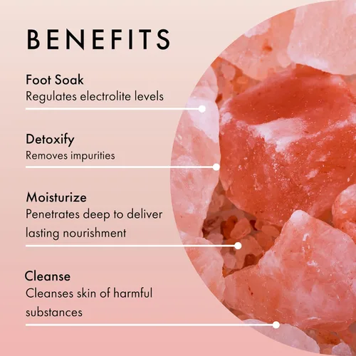 Vista 2 de Beaute DE Provence Sal de baño rosa del Himalaya con pétalos de rosa, aromaterapia y relajación 100% natural, sales de baño de aceite esencial