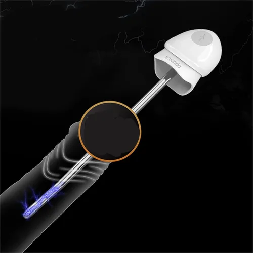 Vista 2 de El choque eléctrico vibratorio estimula el enchufe del pene uretral Acero inoxidable Choque eléctrico Uretral Sonido uretral Masturbación masculina
